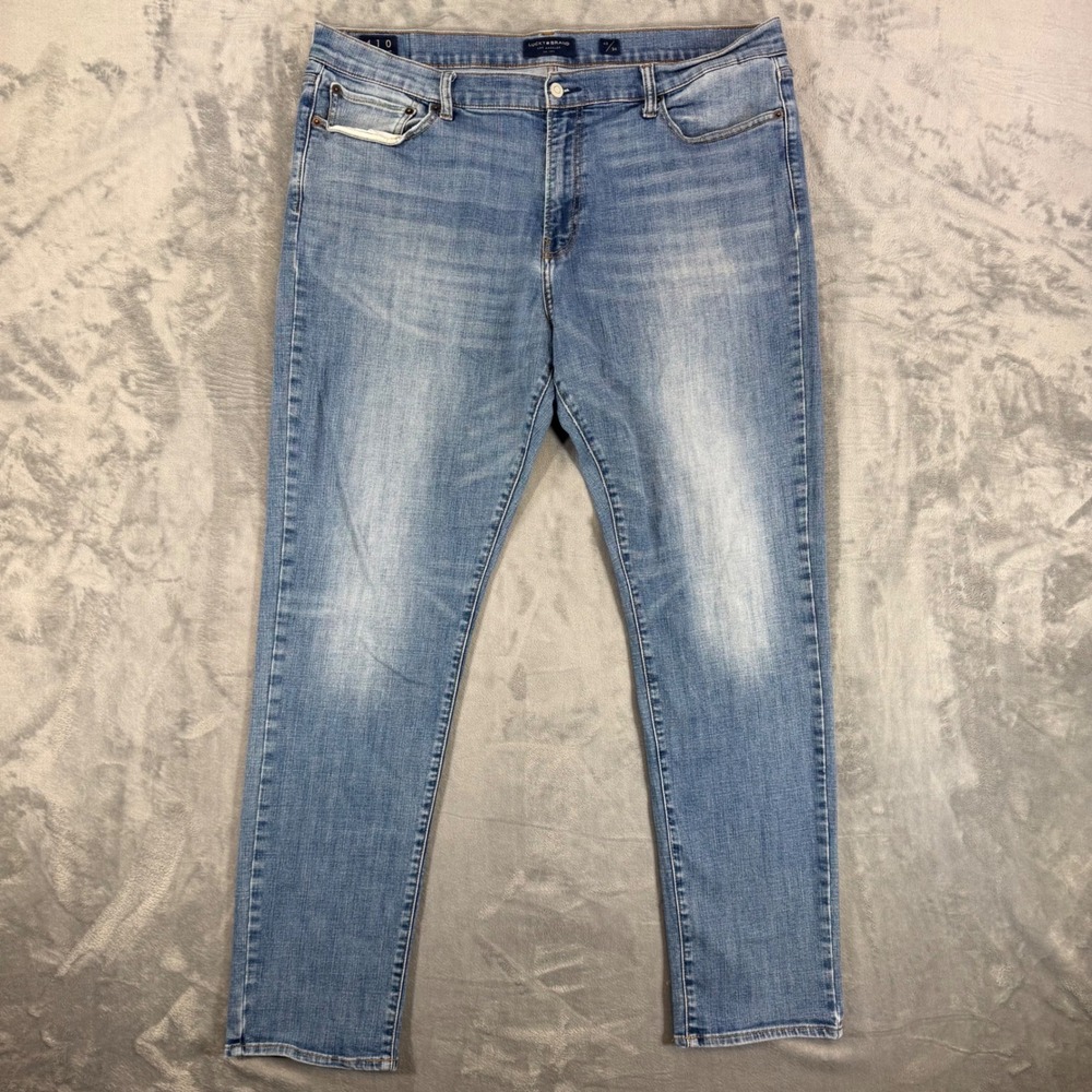 Lucky Brand 410 Athletic Slim Jeans Men's Size 40x34 Blue Stretch Denim